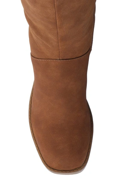 Shop Journee Collection Letice Tru Comfort Foam Knee High Boot In Brown