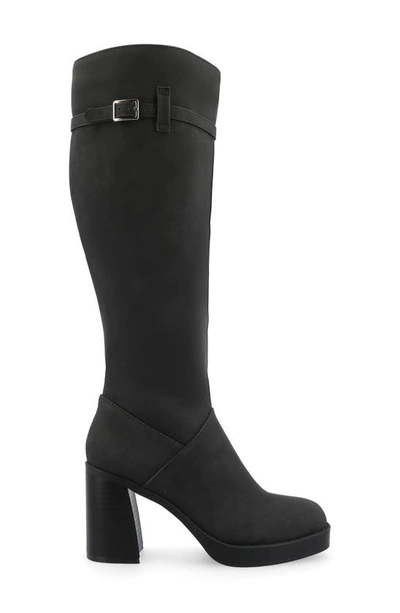 Shop Journee Collection Letice Tru Comfort Foam Knee High Boot In Black