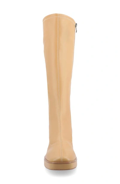JOURNEE COLLECTION JOURNEE COLLECTION ALONDRA TRU COMFORT FOAM KNEE HIGH PLATFORM BOOT 