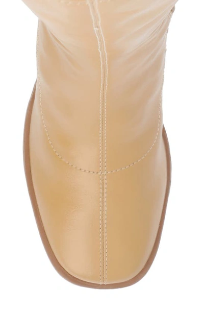 Journee Collection Alondra Tru Comfort Foam Knee High Platform Boot In Tan