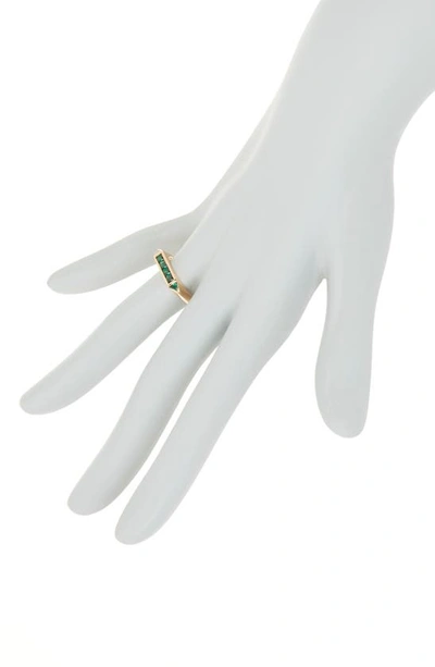 Sterling Forever Rayna Cz Ring In Gold