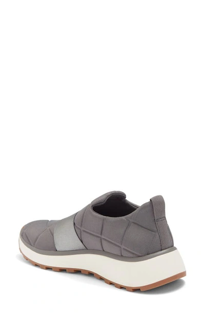 Shop Nordstrom Rack Labani Quilted Sneaker In Grey Charcoal