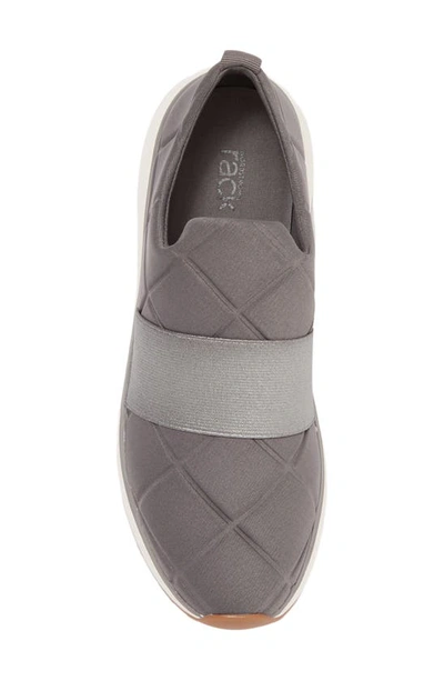 Shop Nordstrom Rack Labani Quilted Sneaker In Grey Charcoal