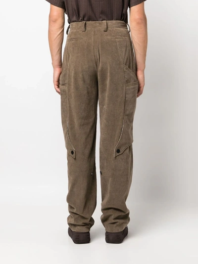 Shop Kiko Kostadinov Men Megara Trouser In Lichen Green