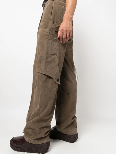 Shop Kiko Kostadinov Men Megara Trouser In Lichen Green