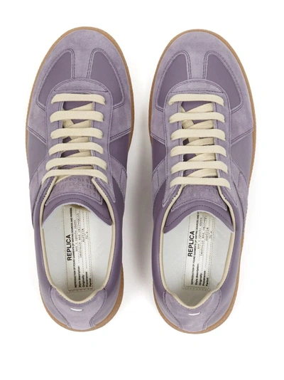 Shop Maison Margiela Women Replica Sneakers In T5166 Lilac