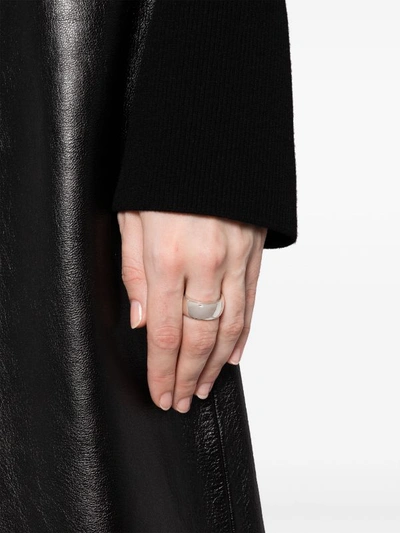 Shop Maor Soli Band Ring In Silver