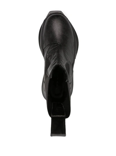 Shop Rick Owens Drkshdw Women Beatle Abstract Boots In 99 Black/black