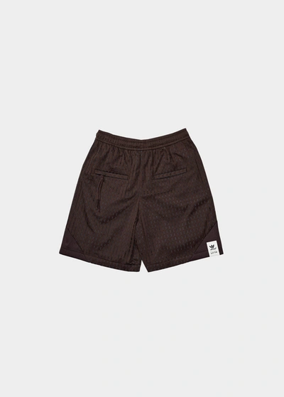 Shop Song For The Mute X Adidas Unisex  Short In Brown