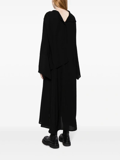 Shop Yohji Yamamoto Women Stole Long Dress In 1 Black