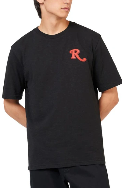 Shop Ben Sherman Rolling Stone Graphic T-shirt In Black