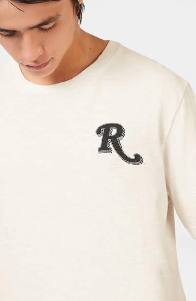 Shop Ben Sherman Rolling Stone Graphic T-shirt In Ivory