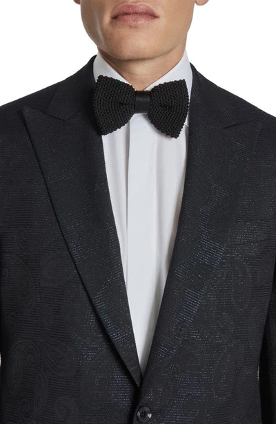 Shop Jack Victor Erie Paisley Dinner Jacket In Navy