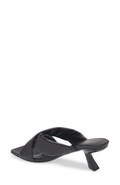 Shop Ferragamo Aludra Slide Sandal In Black