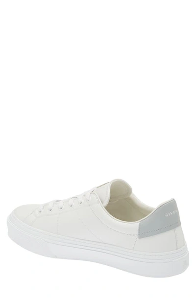 Shop Givenchy City Court Lace-up Sneaker In White/ Grey