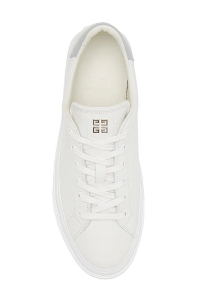 Shop Givenchy City Court Lace-up Sneaker In White/ Grey