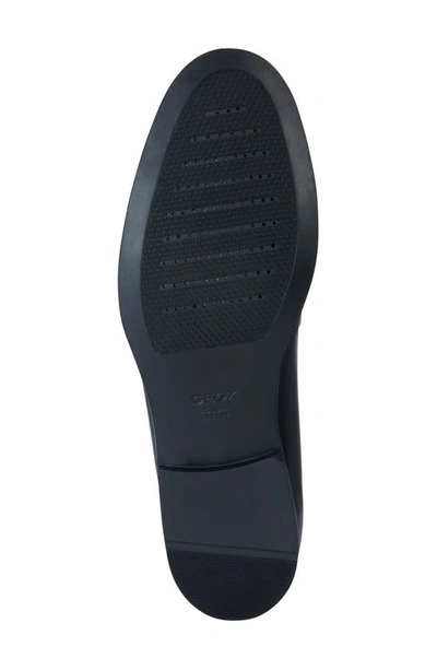 Shop Geox Decio Water Resistant Penny Loafer In Black