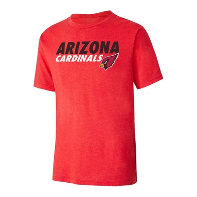 Shop Concepts Sport Black/cardinal Arizona Cardinals Meter T-shirt & Shorts Sleep Set