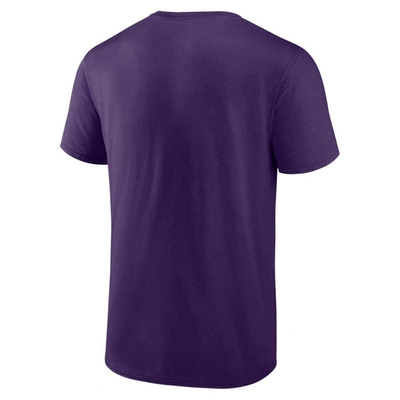 Shop Fanatics Branded  Purple Baltimore Ravens T-shirt