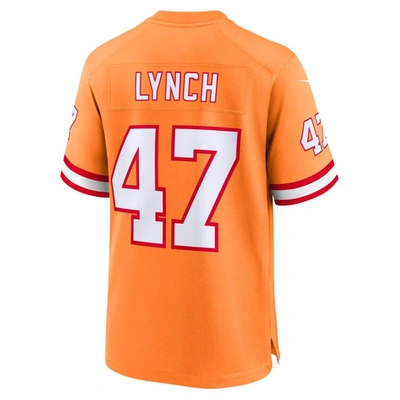 Shop Nike Youth  John Lynch Orange Tampa Bay Buccaneers Retired Player Game Jersey