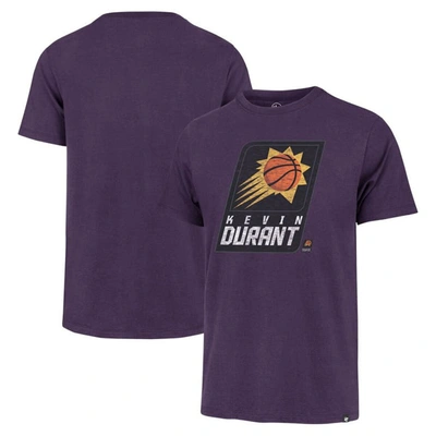 Shop 47 ' Kevin Durant Purple Phoenix Suns Player Logo Vintage T-shirt