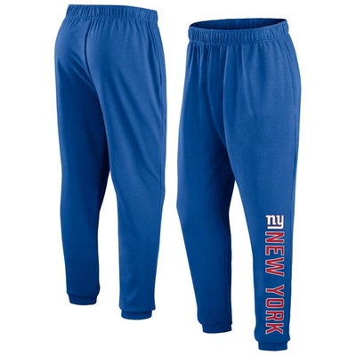 Shop Fanatics Branded Royal New York Giants Big & Tall Chop Block Lounge Pants