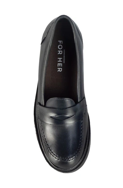 Shop Sandro Moscoloni Penny Loafer Pump In Black