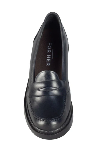 Shop Sandro Moscoloni Penny Loafer Pump In Black
