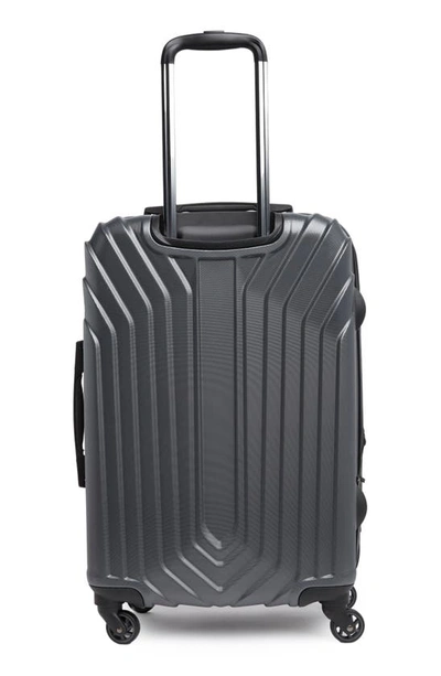 Shop Original Penguin Blake 25-inch Hardside Spinner Luggage In Charcoal