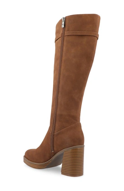 Journee Collection Letice Tru Comfort Foam Knee High Boot In Brown