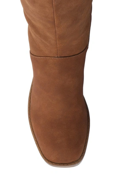 Journee Collection Letice Tru Comfort Foam Knee High Boot In Brown
