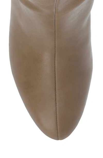 Journee Collection Jovey Tall Boots In Taupe