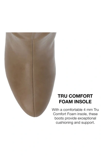 Journee Collection Jovey Tall Boots In Taupe