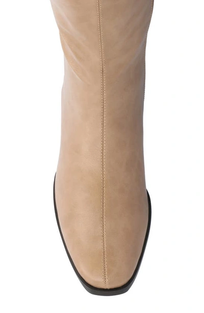 Journee Collection Devri Tall Boots In Tan