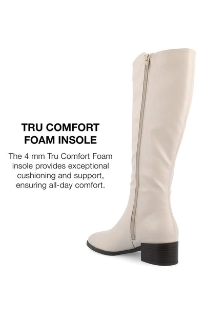 Journee Collection Devri Tall Boots In Bone