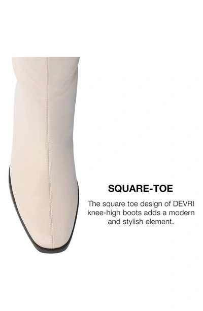Journee Collection Devri Tall Boots In Bone
