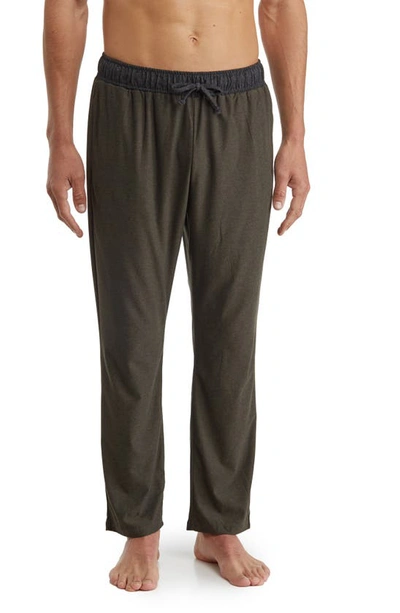 Shop Rainforest Heathered Lounge Pants In Olive Heather