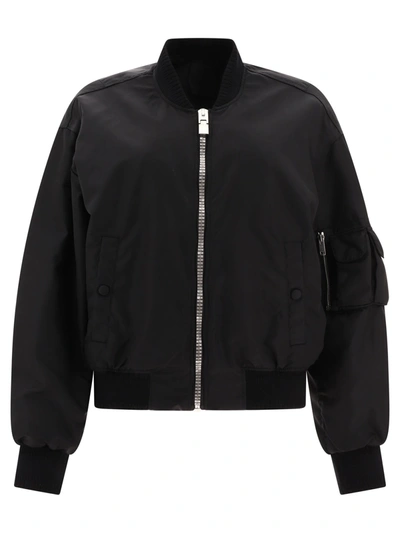 Shop Givenchy Bomber Jacket With Pocket Detail