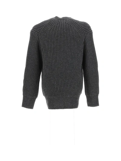 Shop Alexander Mcqueen Sweaters In Charcoal