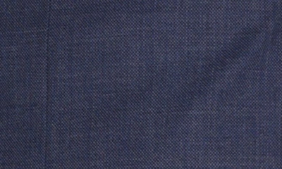 Cricketeer Birdseye Wool Blend Suit In Blue