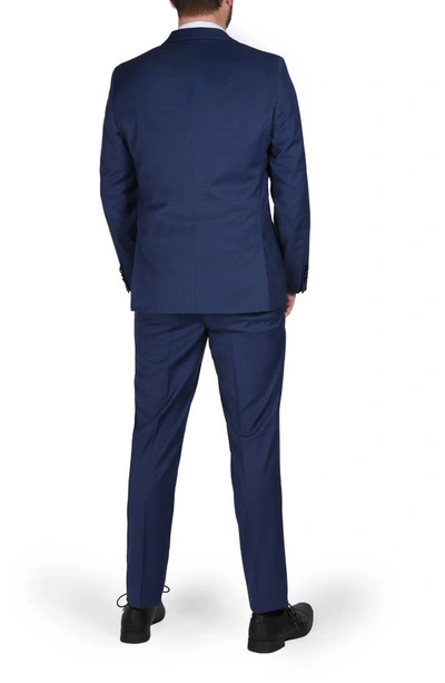 Cricketeer Wool Blend Suit In Navy