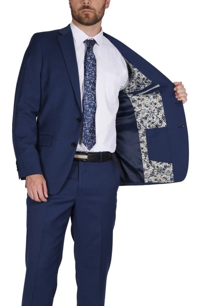 Cricketeer Wool Blend Suit In Navy