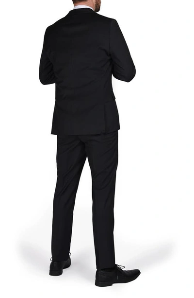 Cricketeer Wool Blend Suit In Charcoal