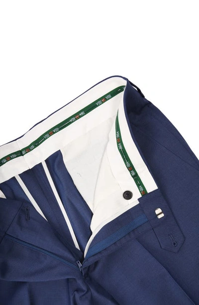 Cricketeer Wool Blend Suit In Navy