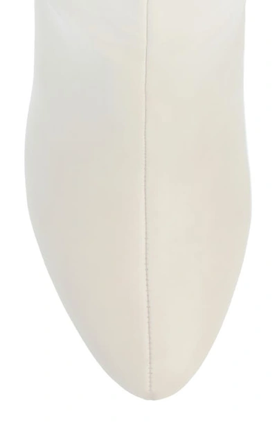 Journee Collection Jovey Tall Boots In Bone
