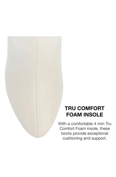 Journee Collection Jovey Tall Boots In Bone