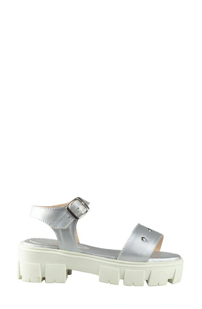 Shop Sandro Moscoloni 'brooke' Loafer In Silver
