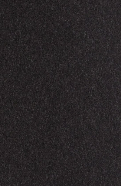 Shop Fleurette Keegan Single Breasted Wool Coat In Charcoal