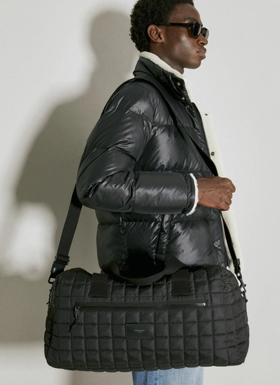 Shop Saint Laurent Men Nuxx Duffle Bag In Black