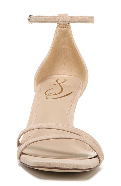 Shop Sam Edelman Peonie Square Toe Sandal In Golden Tan